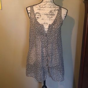 Beautiful thin beach cover up!